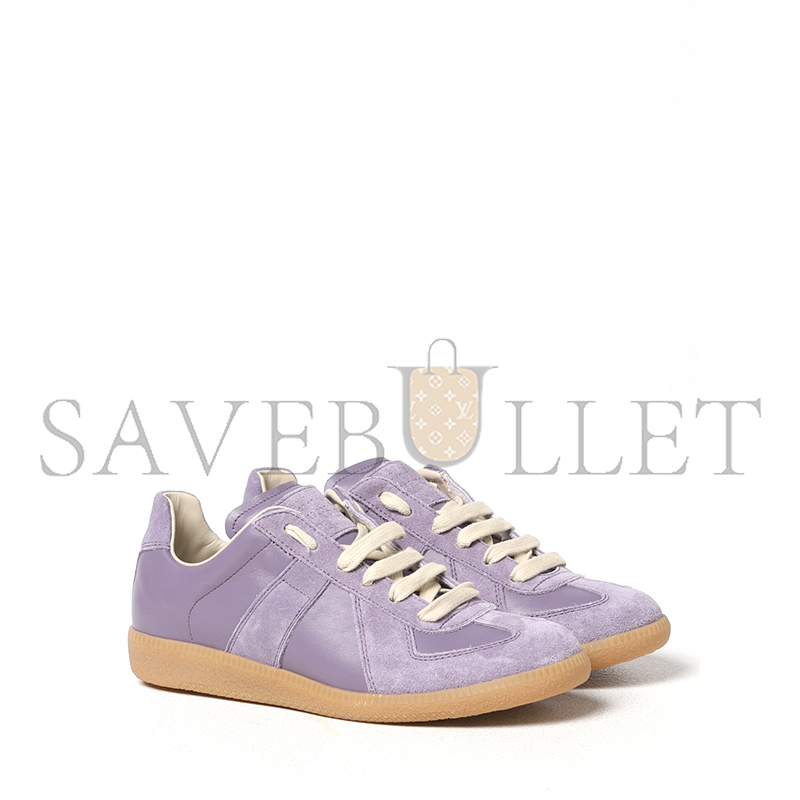 ma*s*n Ma*i*la replica leather and suede sneakers s58ws0109p1895